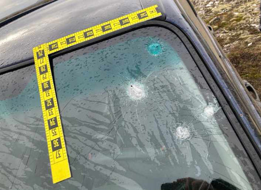 3-Part Folding Scale in inches - Pack of 5