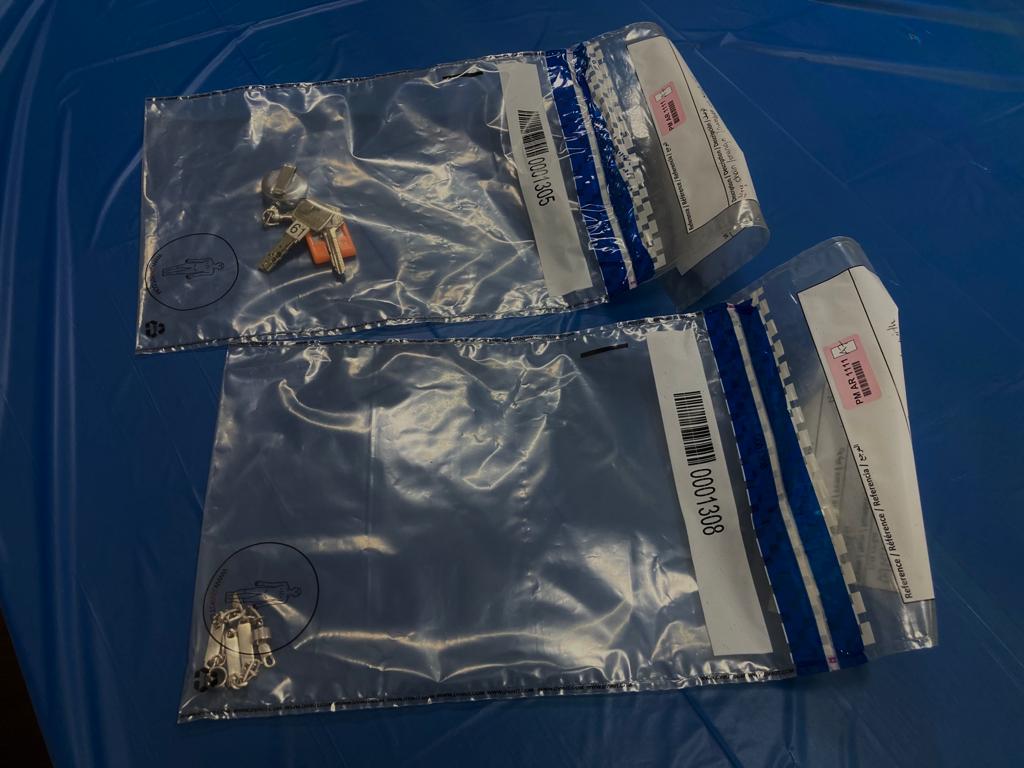 Tamper-proof evidence bag