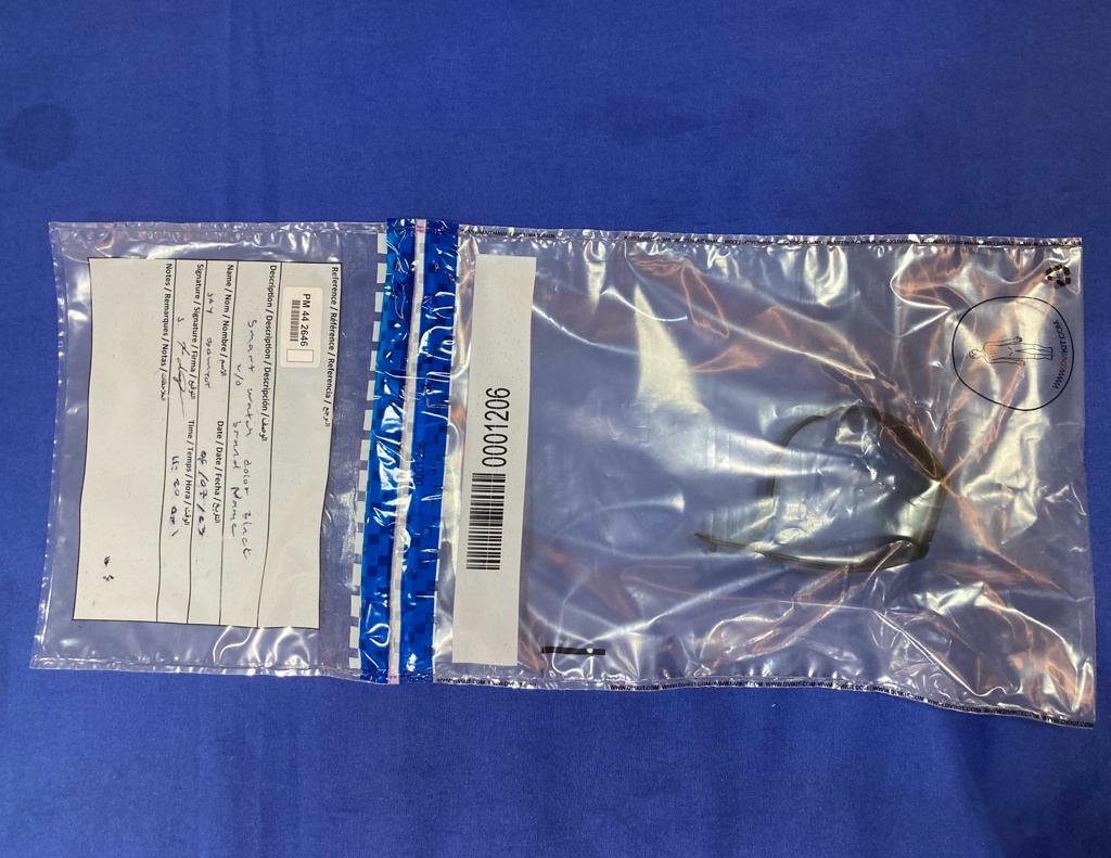 Tamper-proof evidence bag
