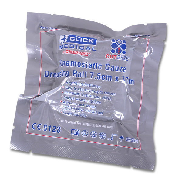 CLICK Medical Cuteeze Haemostatic Gauze Roll