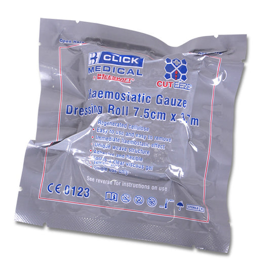 CLICK Medical Cuteeze Haemostatic Gauze Roll