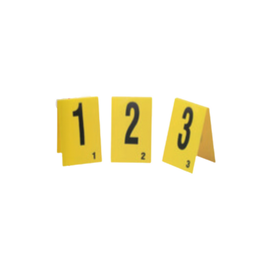 Crime Scene Numbers Markers 16-50