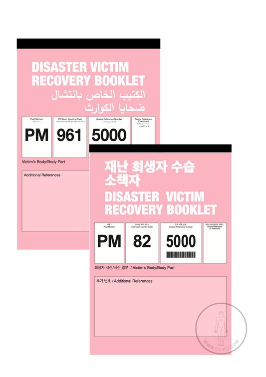 Disaster Victim Recovery LIVE Booklet (International Country Code)