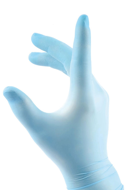 Blue Nitrile Disposable Glove - Powder Free