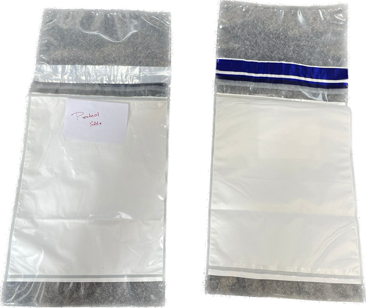 Tamper-proof breathable evidence bag