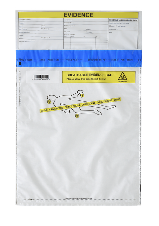 Tamper-proof breathable evidence bag - Pack of 1000